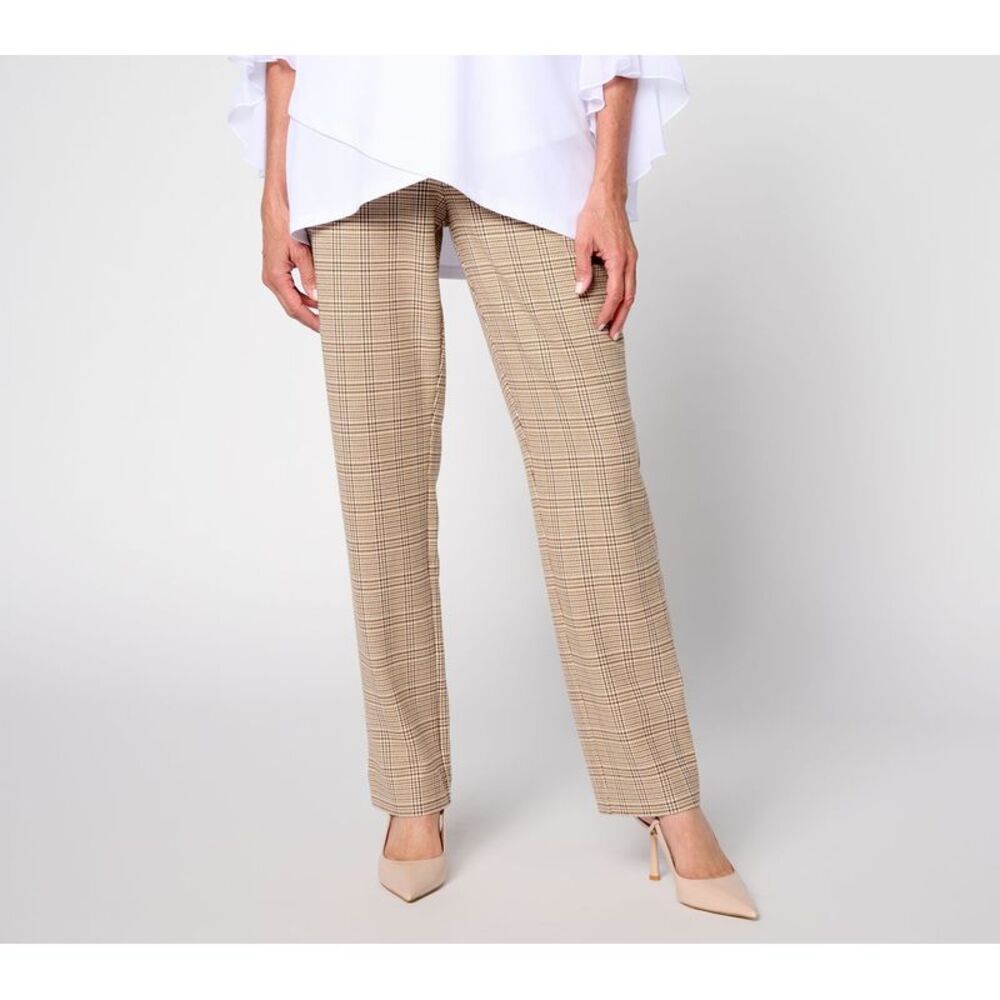 Susan Graver Women's Petite Pants PXL Make Your Selection: DARK BEIGE A712789